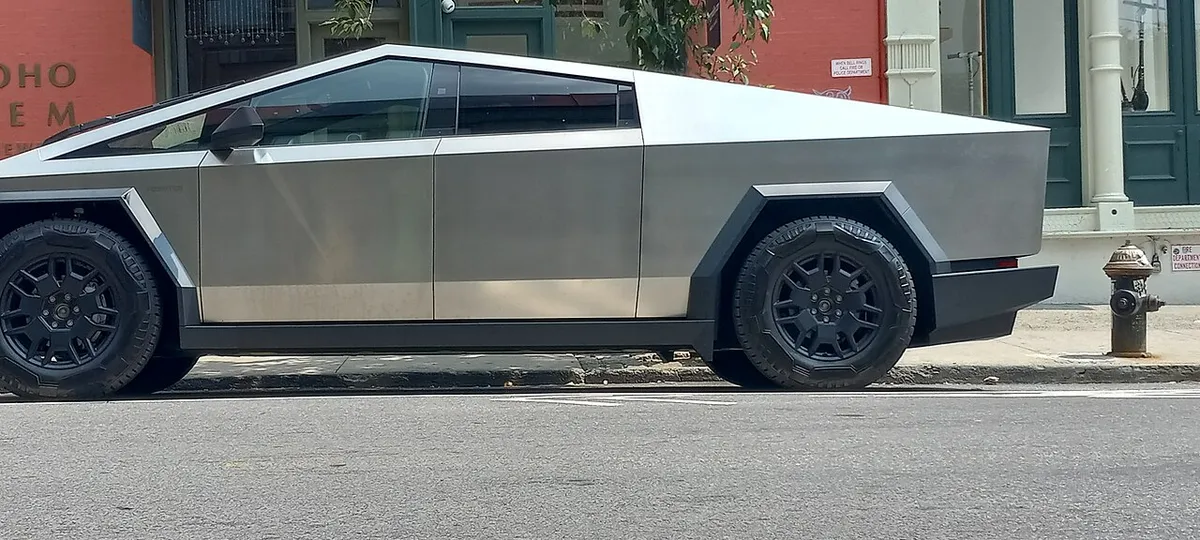 Tesla Cybertruck in SoHo, Manhattan